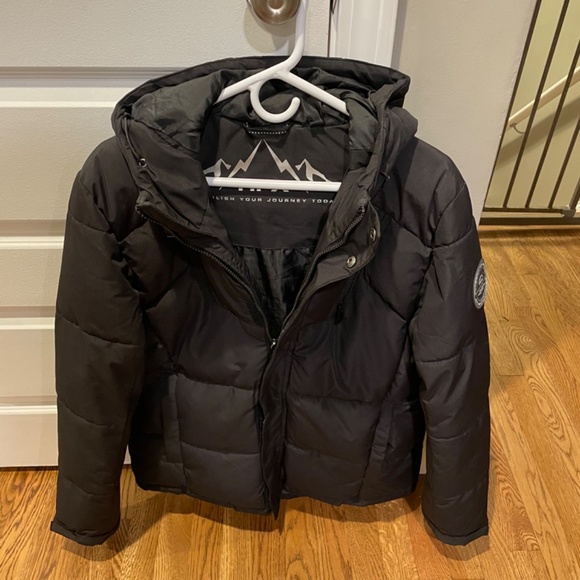 Mens black HFX Performance Puffer Jacket - Picture 2 of 4